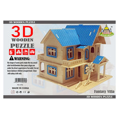 3D Wooden Puzzle Fantasy Villa