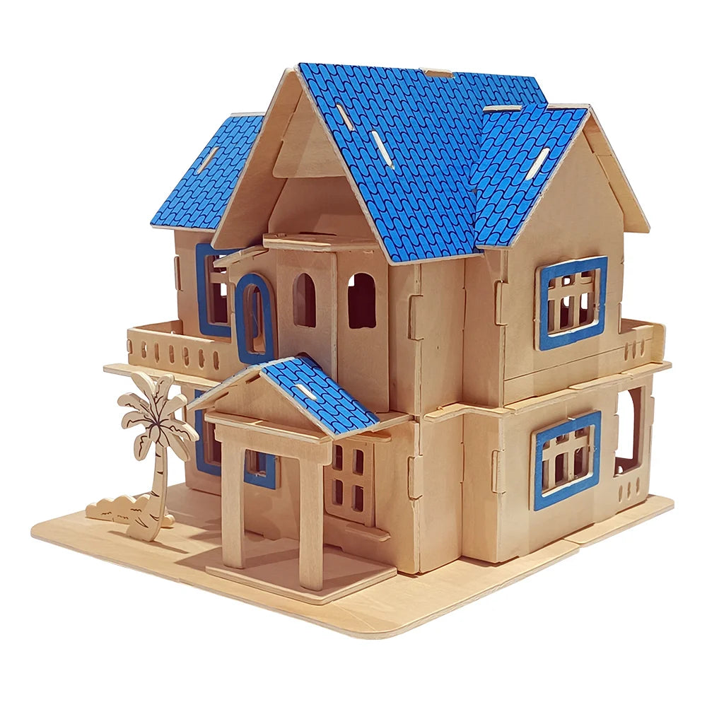 3D Wooden Puzzle Fantasy Villa
