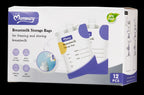 Baby bloom Momeasy 180ml * 12 pieces BPA Free Breast Milk Storage Bags With Connectors