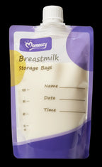 Baby bloom Momeasy 180ml * 12 pieces BPA Free Breast Milk Storage Bags With Connectors