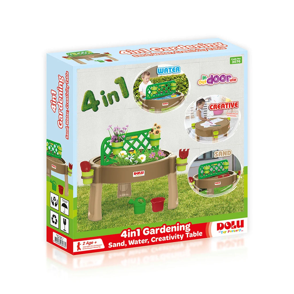 4-in-1 Gardening, Sand & Water Creativity Table