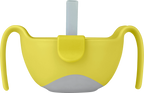 B.BOX - BOWL AND STRAW - LEMON SHERBET XL