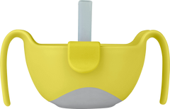 B.BOX - BOWL AND STRAW - LEMON SHERBET XL