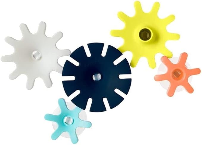 Boon -Cogs-Bath Toy - Navy Yellow