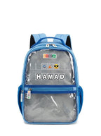 Sea_color_Backpack ( add your name packpack)