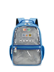 Sea_color_Backpack ( add your name packpack)