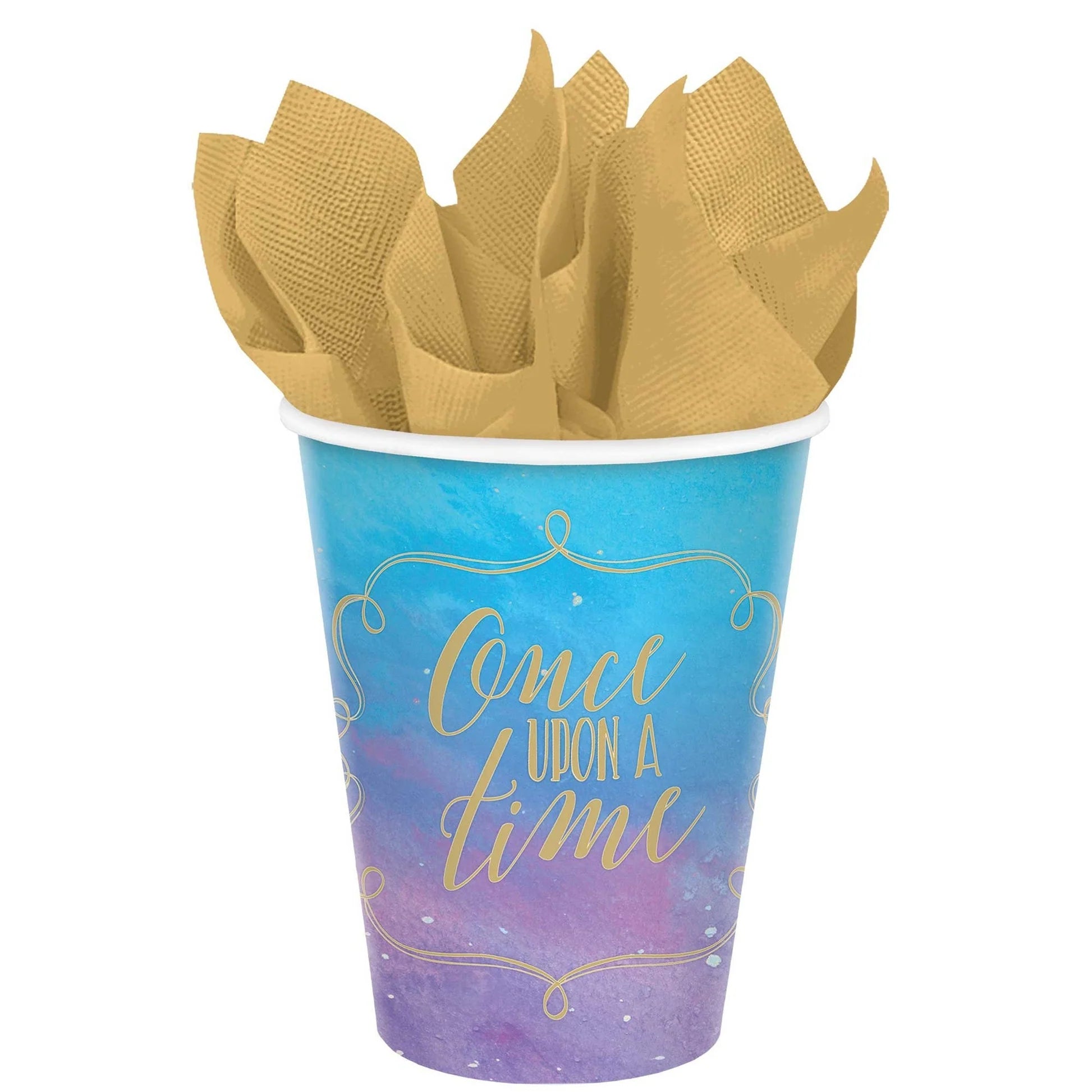 DISNEY PRINCESS PAPER CUPS 9OZ 8PC