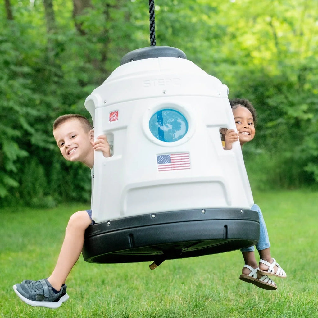 Step2 Space Capsule Swing – Rocket-Themed Kids Swing