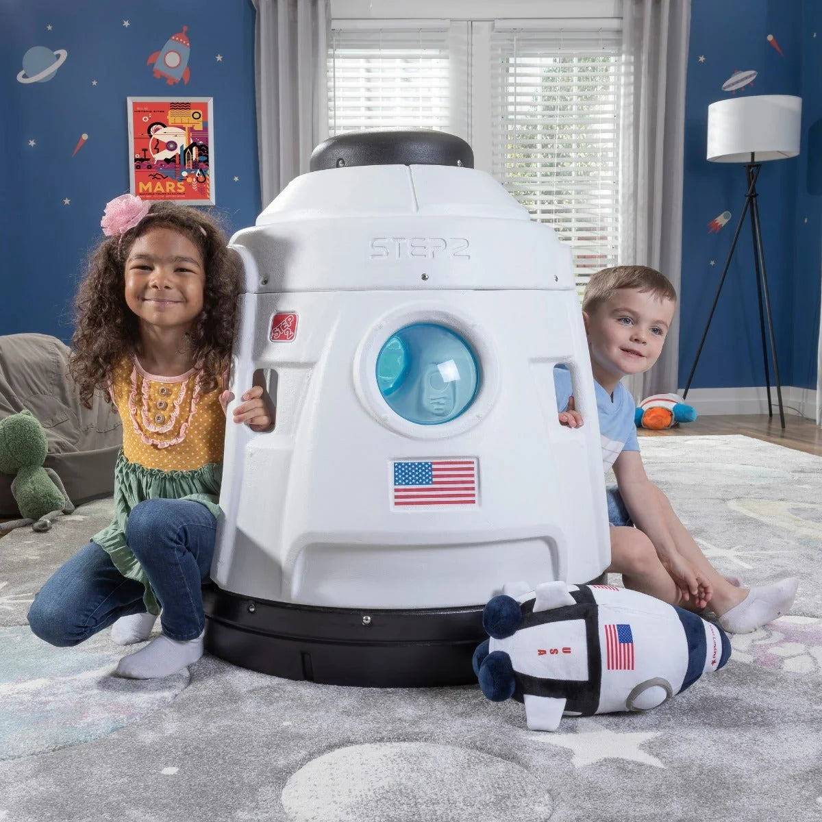 Step2 Space Capsule Swing – Rocket-Themed Kids Swing