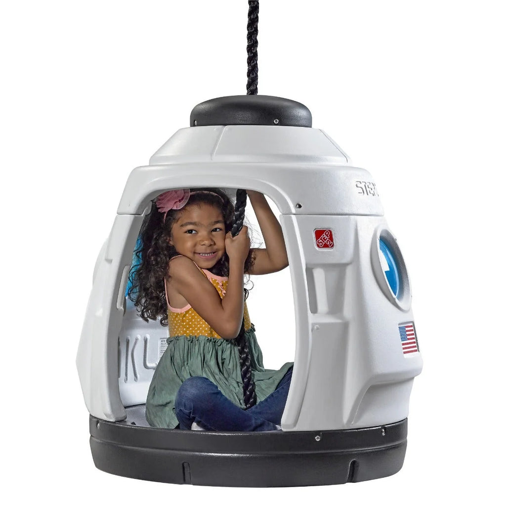 Step2 Space Capsule Swing – Rocket-Themed Kids Swing