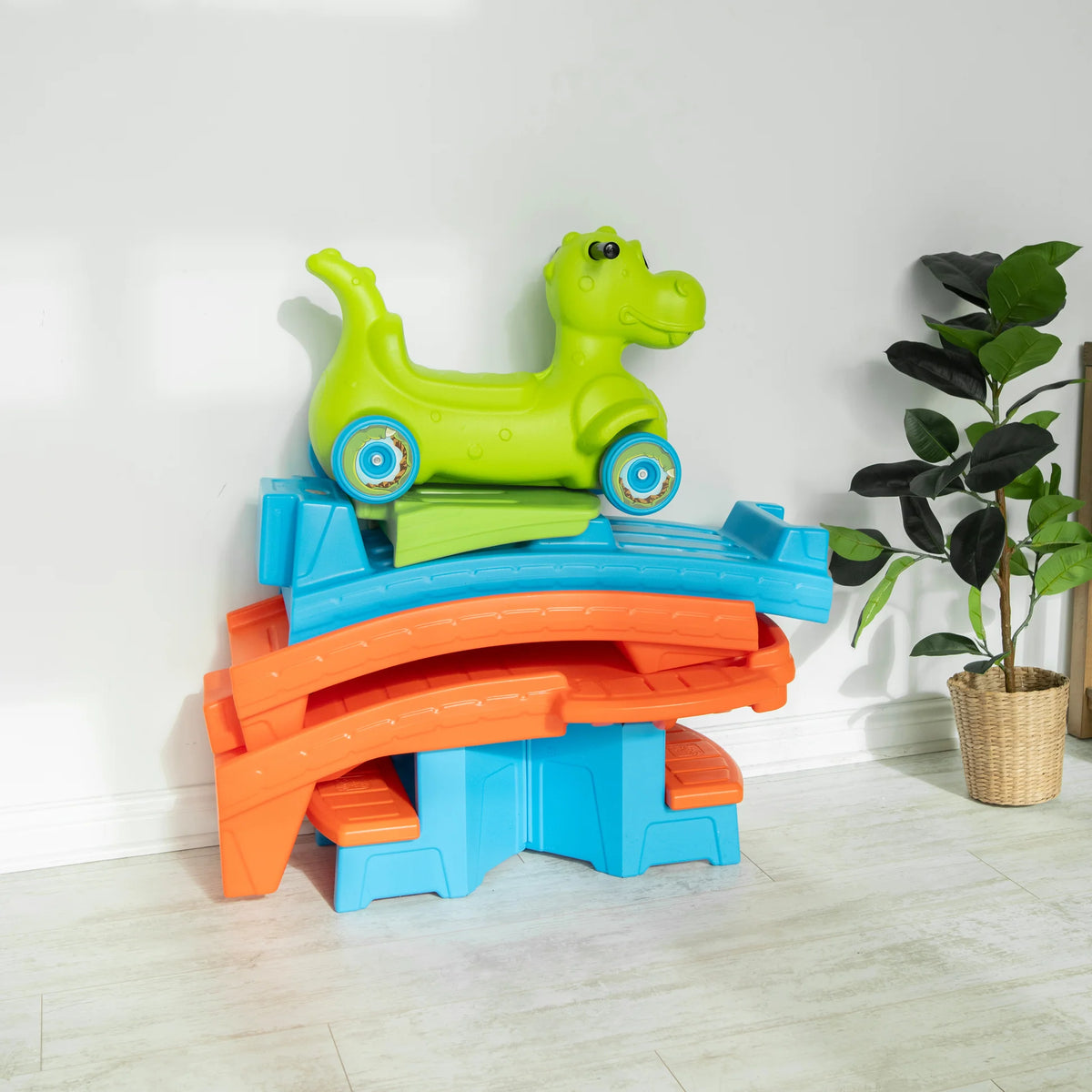Dino Dash Up & Down Roller Coaster
