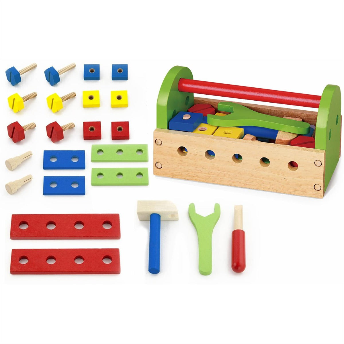 Viga Wooden Tool Kit - 24 Pcs