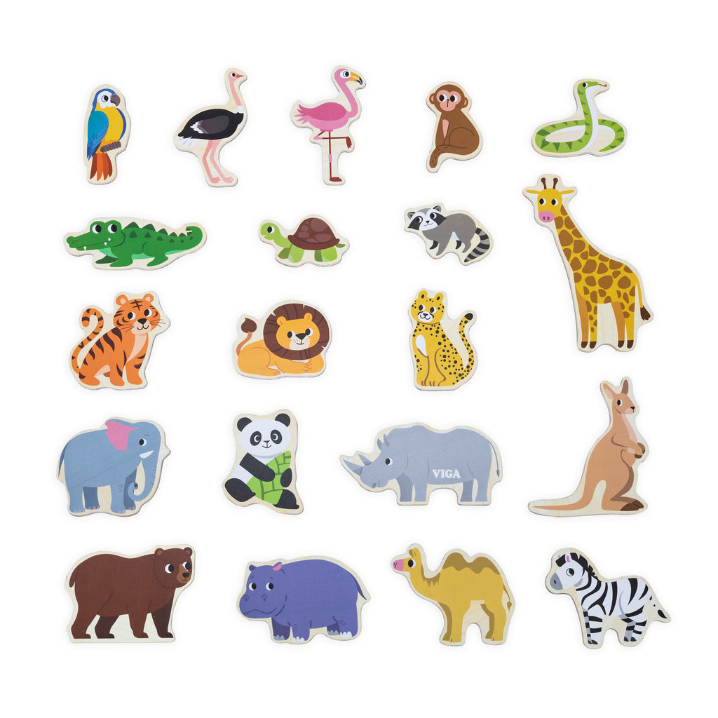 Magnetic Wild Animals (20 pcs)