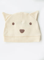 Kitikate ORGANIC RACCOON 4 PCS SET NATURAL-BEIGE
