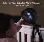 Momcozy Stroller Fan - Black