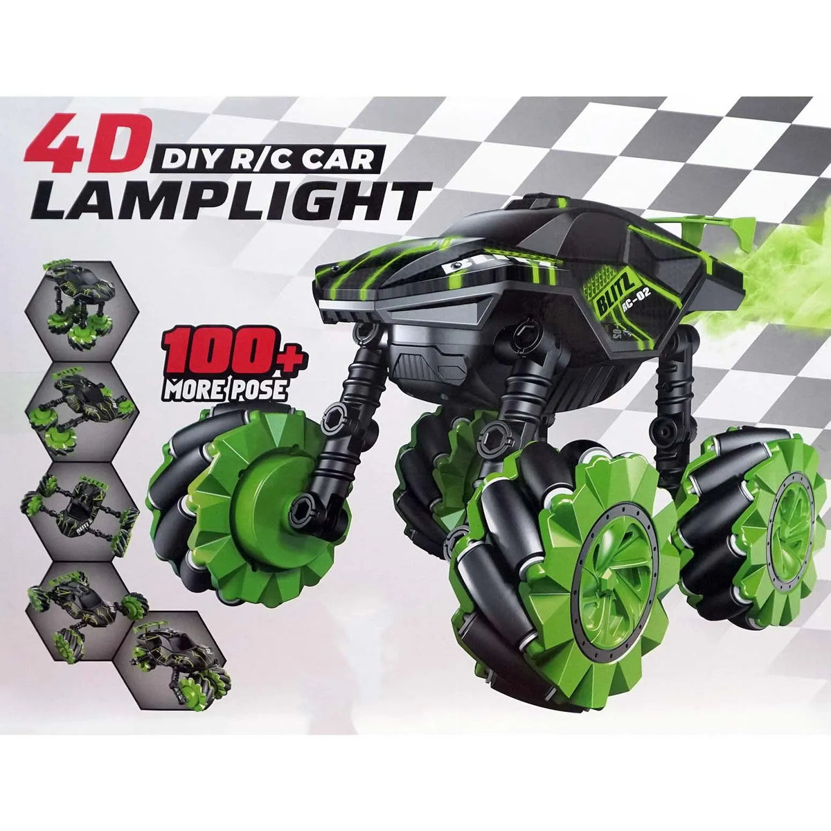 4D Remote Control Stunt Car