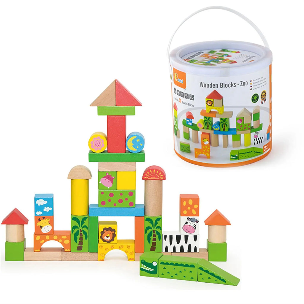 50 Pieces Zoo Block Set