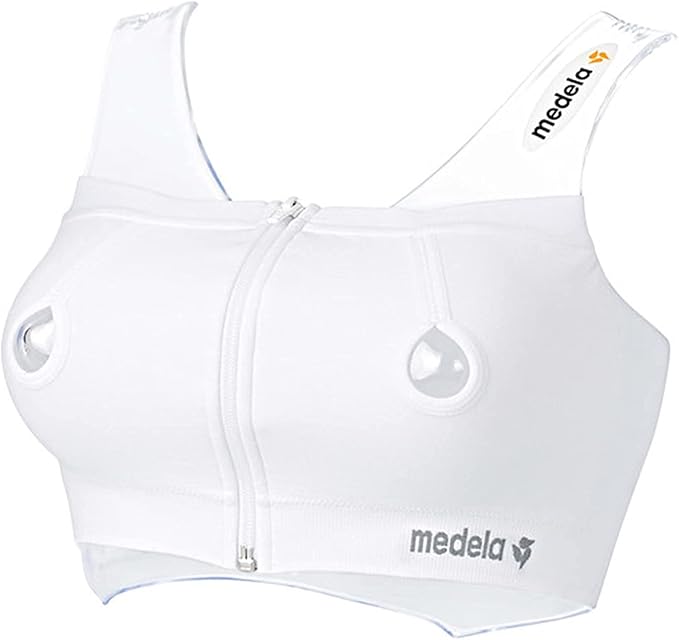 Medela Hands-free Bustier (Omni pack) white - L