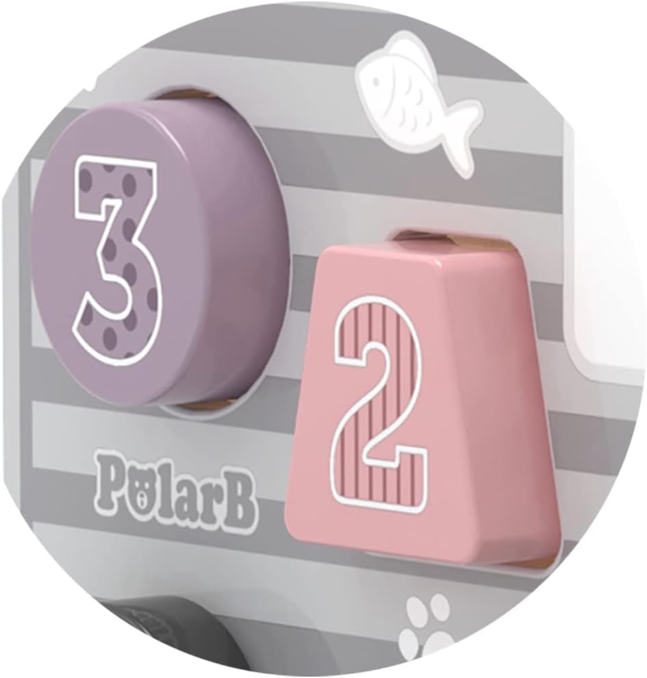 Viga Pull-Along Shape Sorting Truck with number