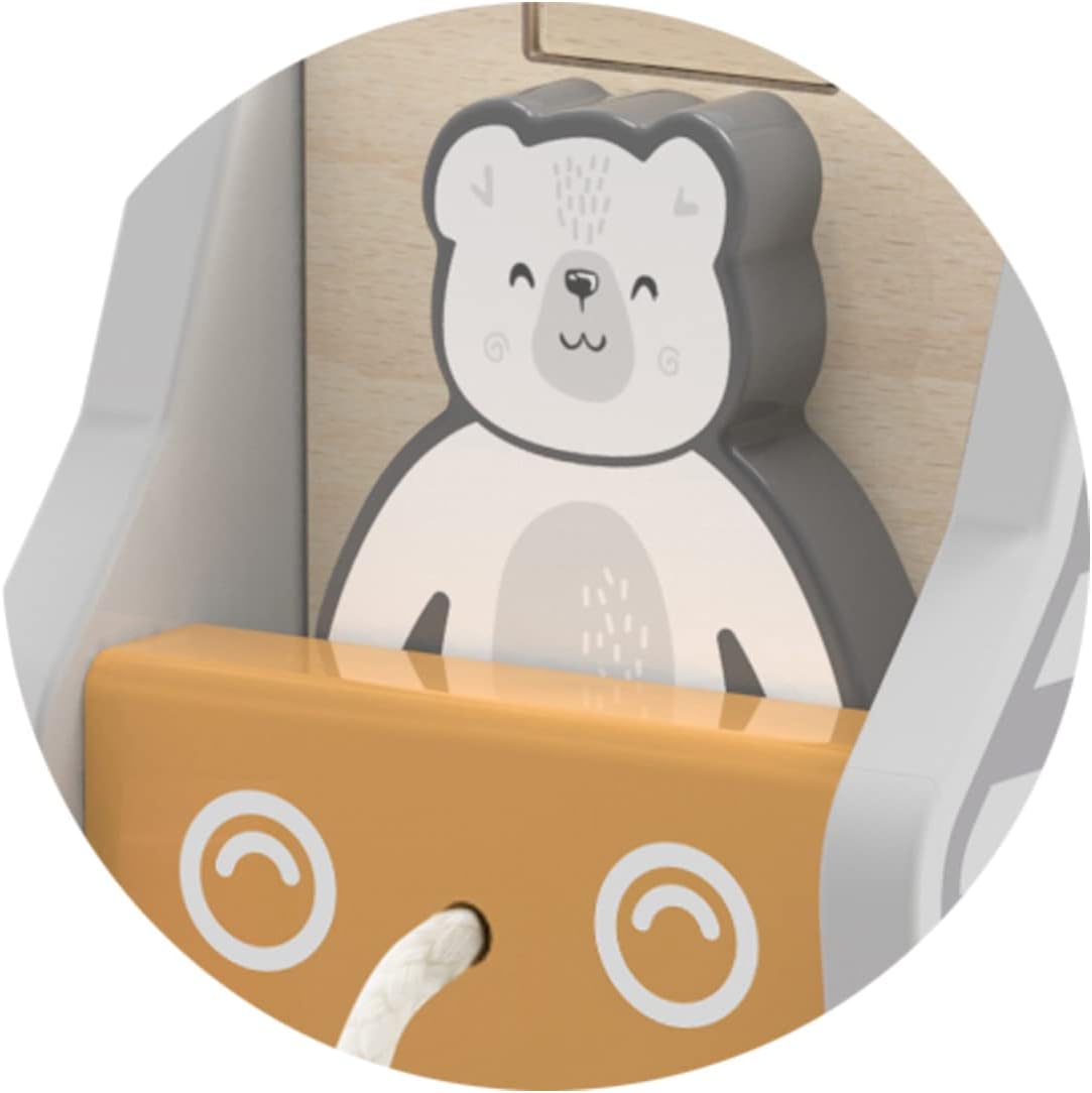 Viga Pull-Along Shape Sorting Truck with number