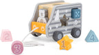 Viga Pull-Along Shape Sorting Truck with number