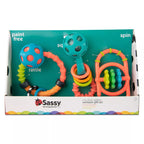 Sassy My First Rattles Newborn Gift Set