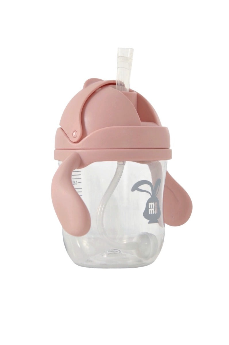Mema pink sippy cup