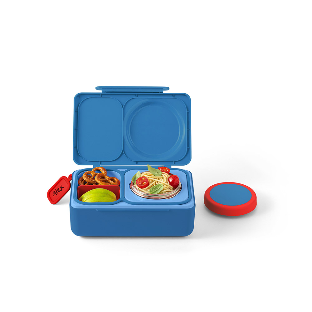 اومي بوكس - ترمس 350مل - اللون الازرق الكوني