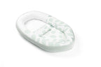 DOOMOO - BABY NEST - COCOON LEAVES AQUA GREEN