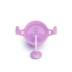 Munchkin sippy cup any angle click lock weighted straw 7 oz purple 6 months +