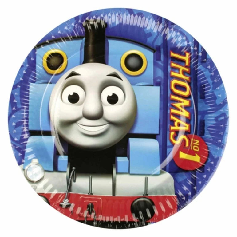 THOMAS & FRIENDS PLATES(9IN)8PCS