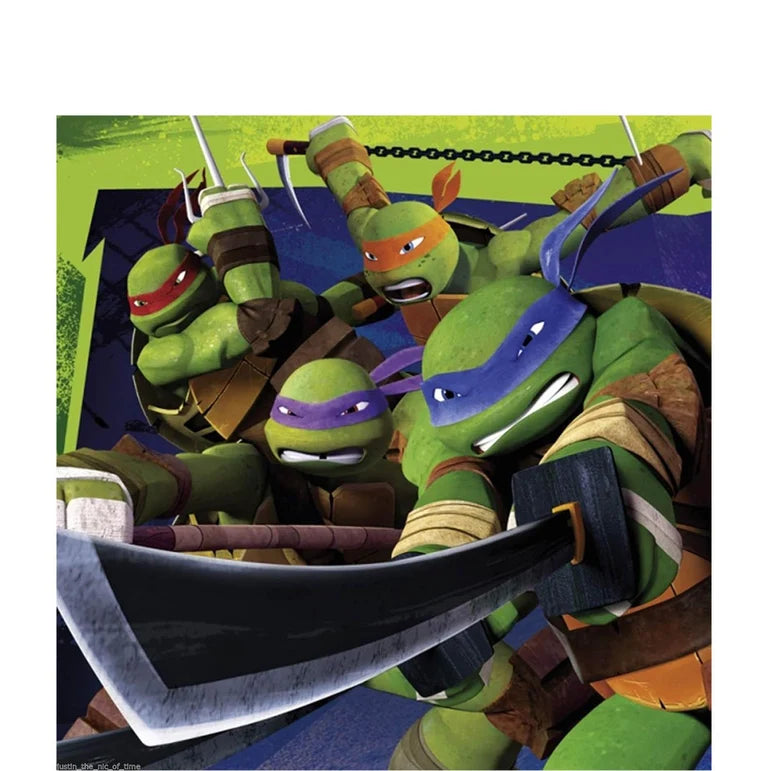 TEENAGE NIJA TURTLES TISSUES-20PCS