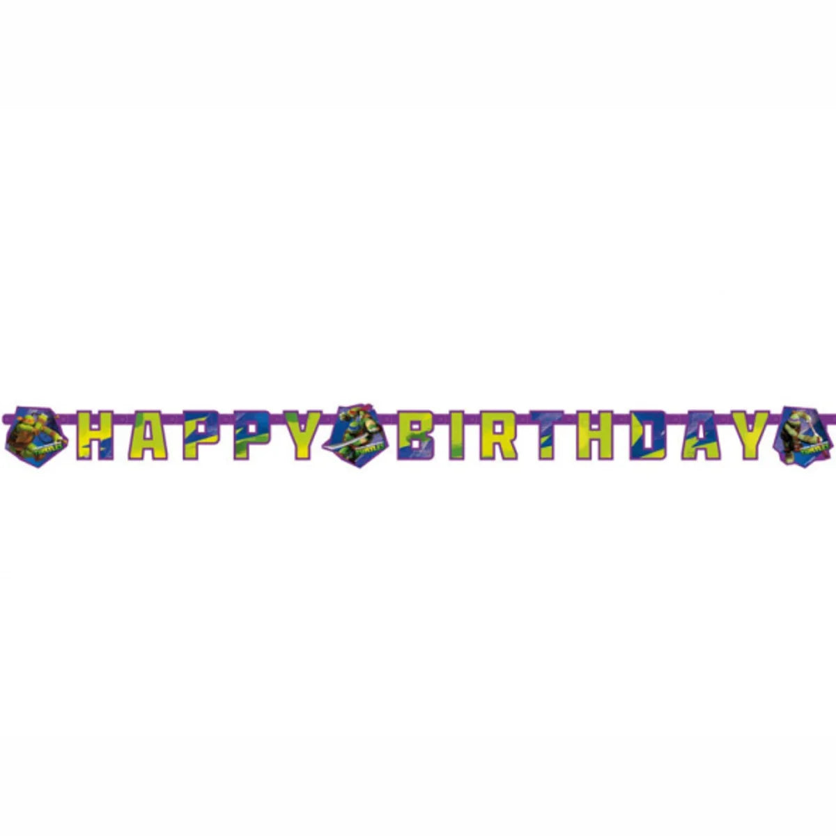 TEENAGE NINJA TURTLE B-DAY BANNER