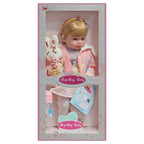55cm Baby Doll in Pink Outfit with Talking & Accessories
