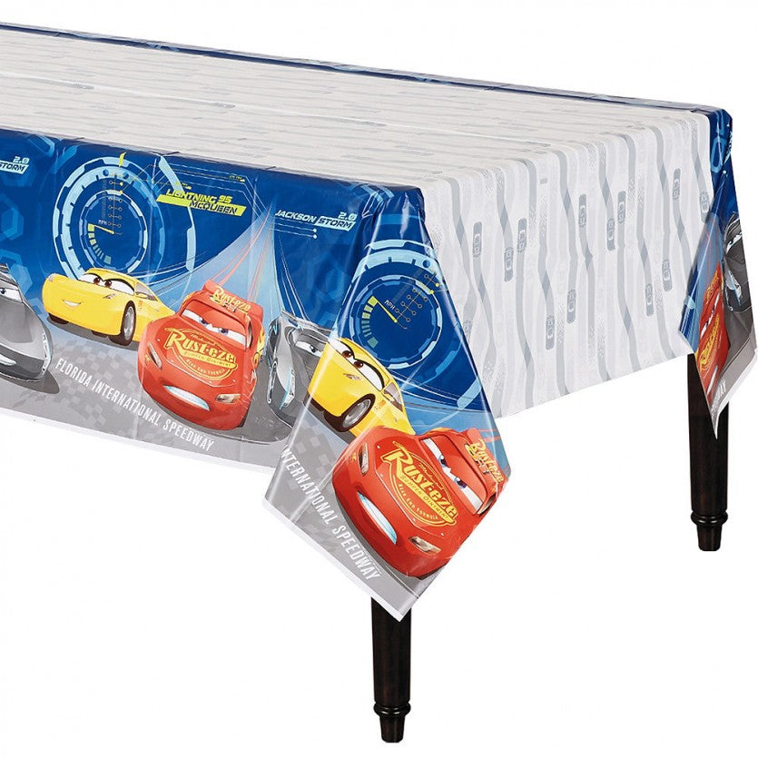CARS 3 PLASTIC TABLE COVER