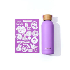 Lafter Co Purple Stainless Steel Bottle