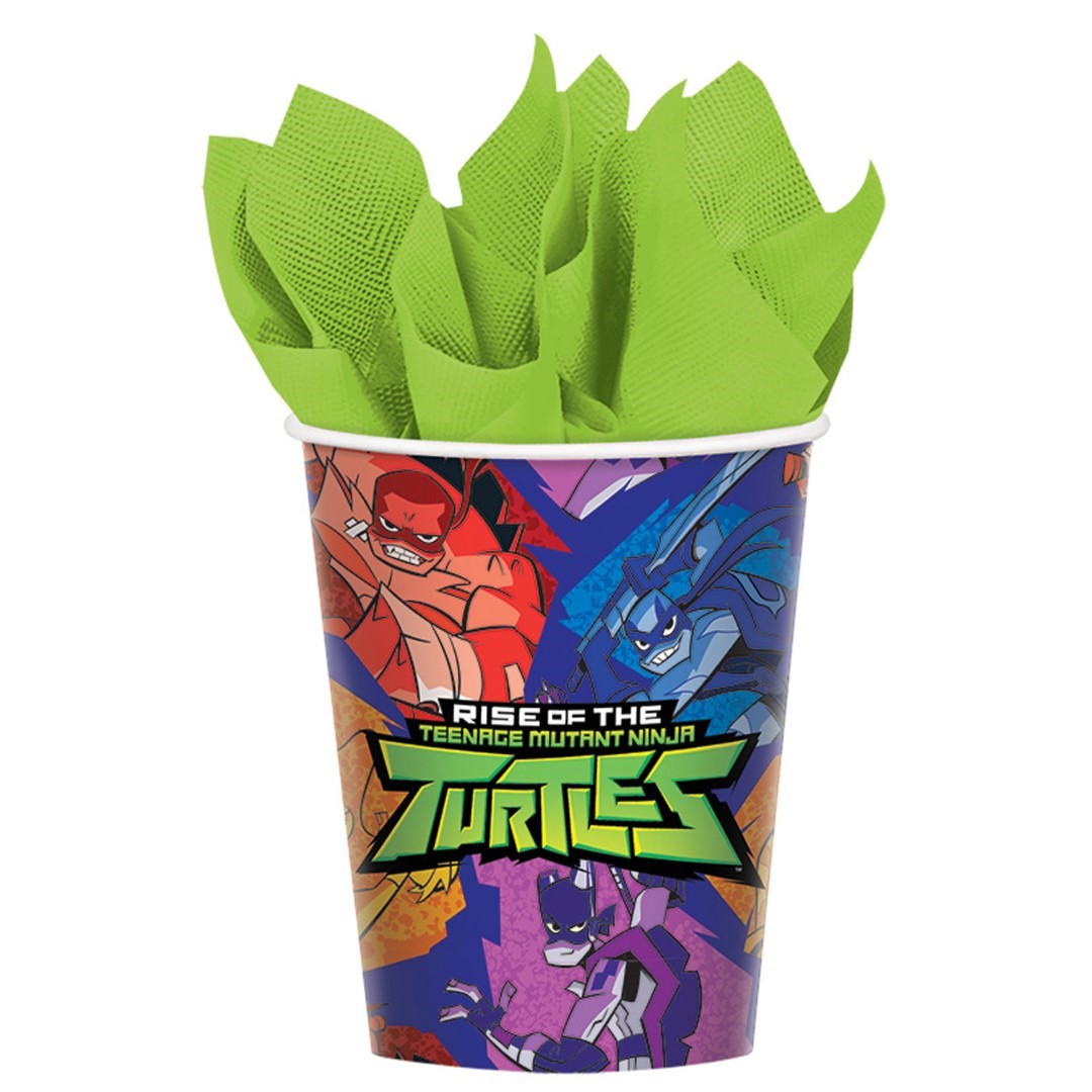 TEENAGE NINJA TURTLES CUPS-8PCS