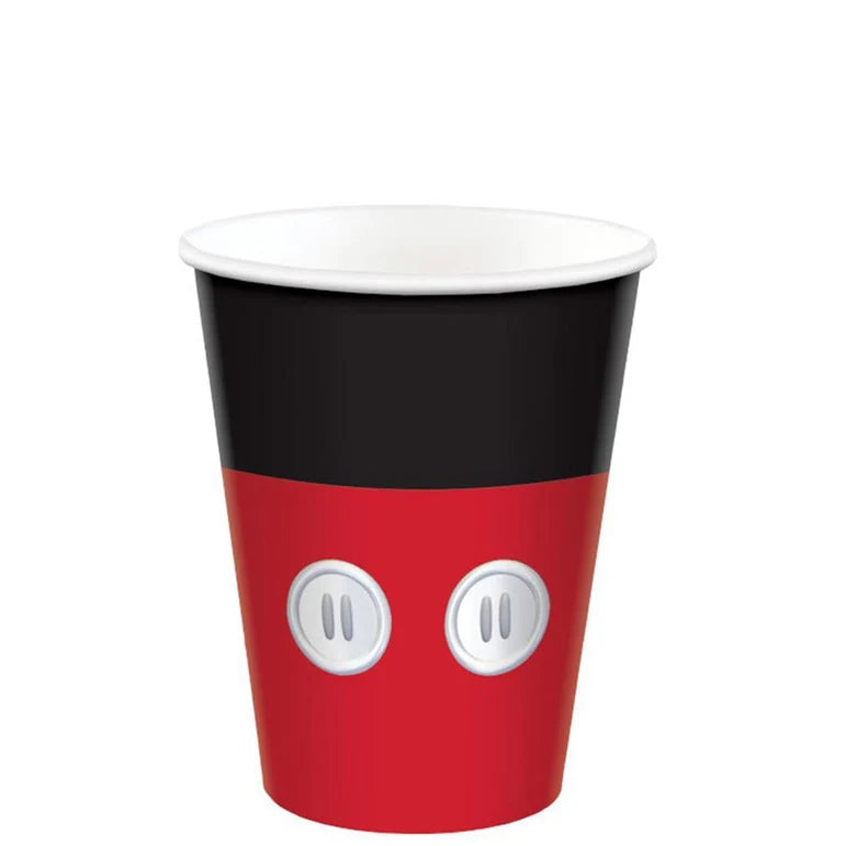 MICKEY MOUSE PAPER CUPS 9PZ 8PCS