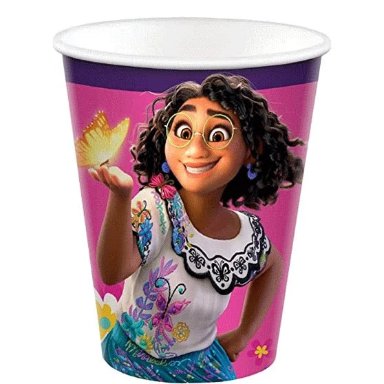 ENCANTO PAPERS CUPS 9OZ