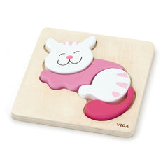 viga Handy Chunky Puzzle -Cat