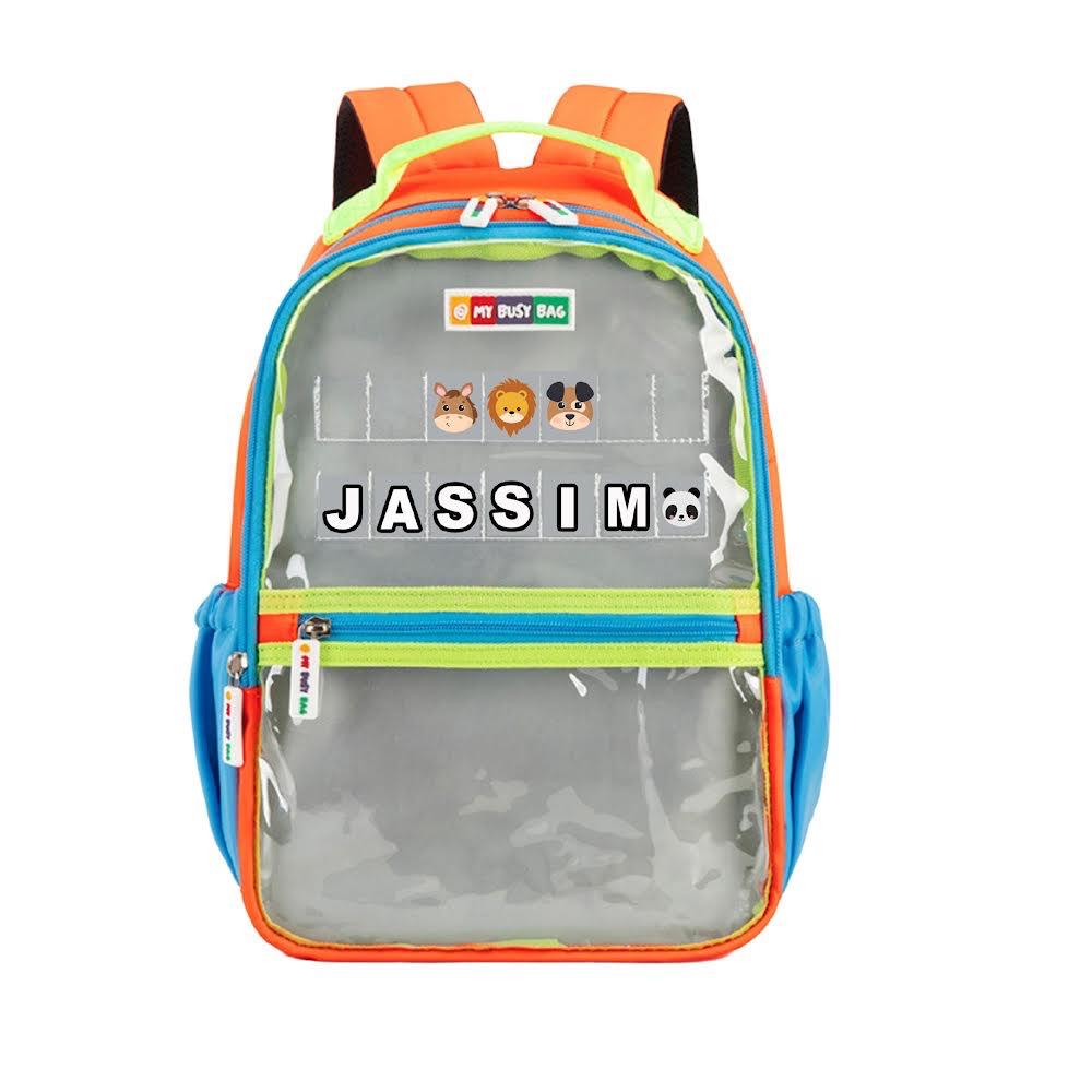 Nemo_colors_Backpack ( add your name packpack)