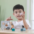 Viga Pull-Along Shape Sorting Truck with number