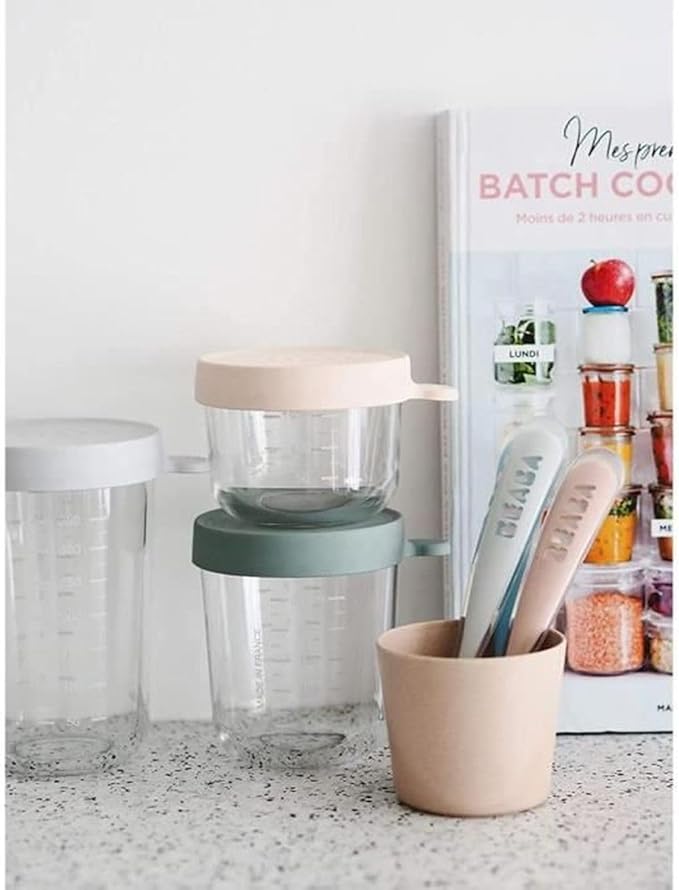 BEABA - CONSERVATION JAR GLASS 150ML - LIGHT MIST