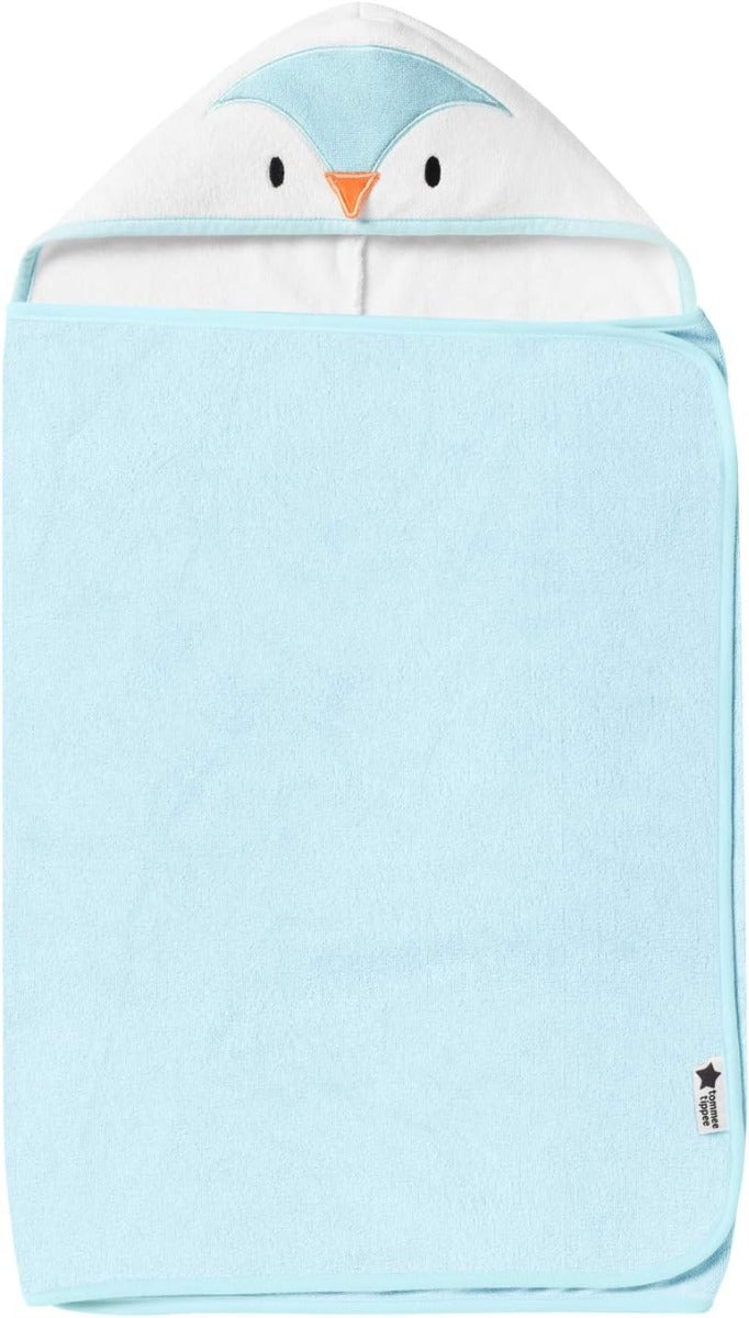 Tommee Tippee Splashtime  Hug ‘N’ Dry Hooded Towel 6-48 months, Blue