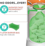 Prince Lion Heart My Twist'r Nappy Disposal System Refill Bags: lock in the odours - 10pk Green