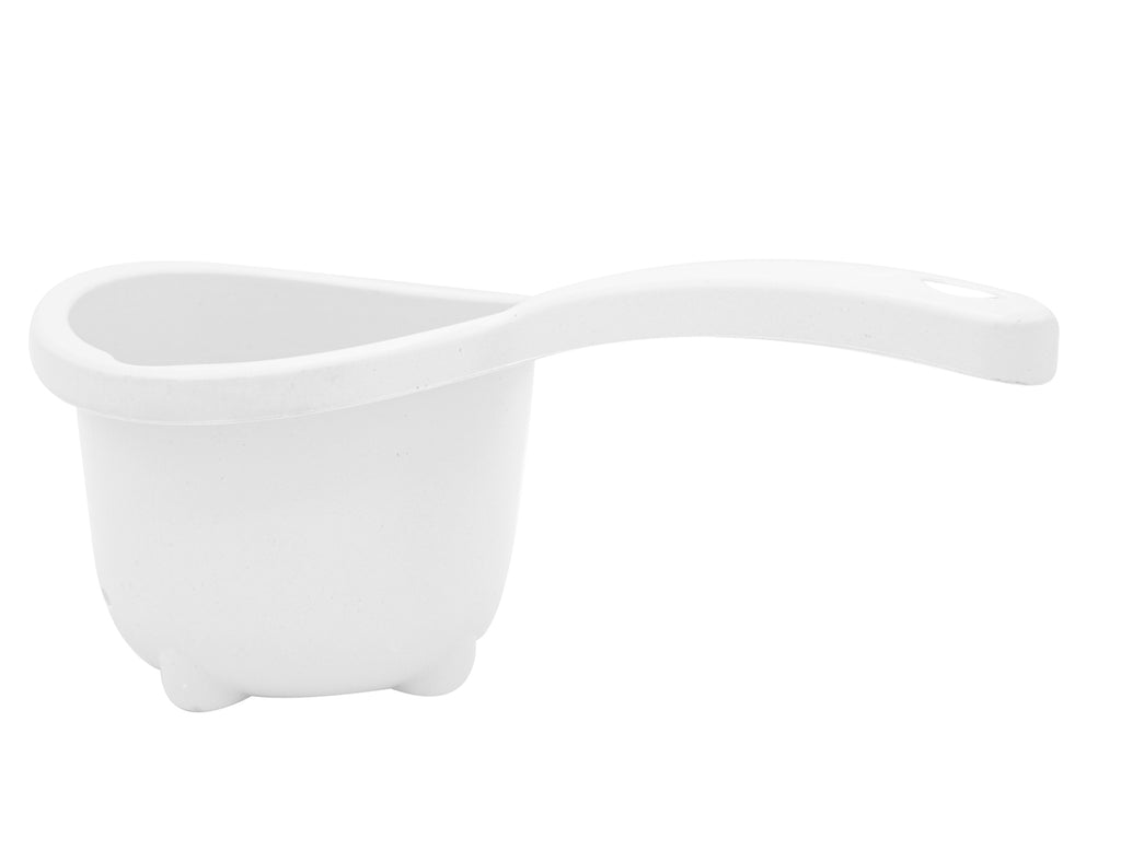 بيبي جيم - مغرفة للاستحمام - ابيض