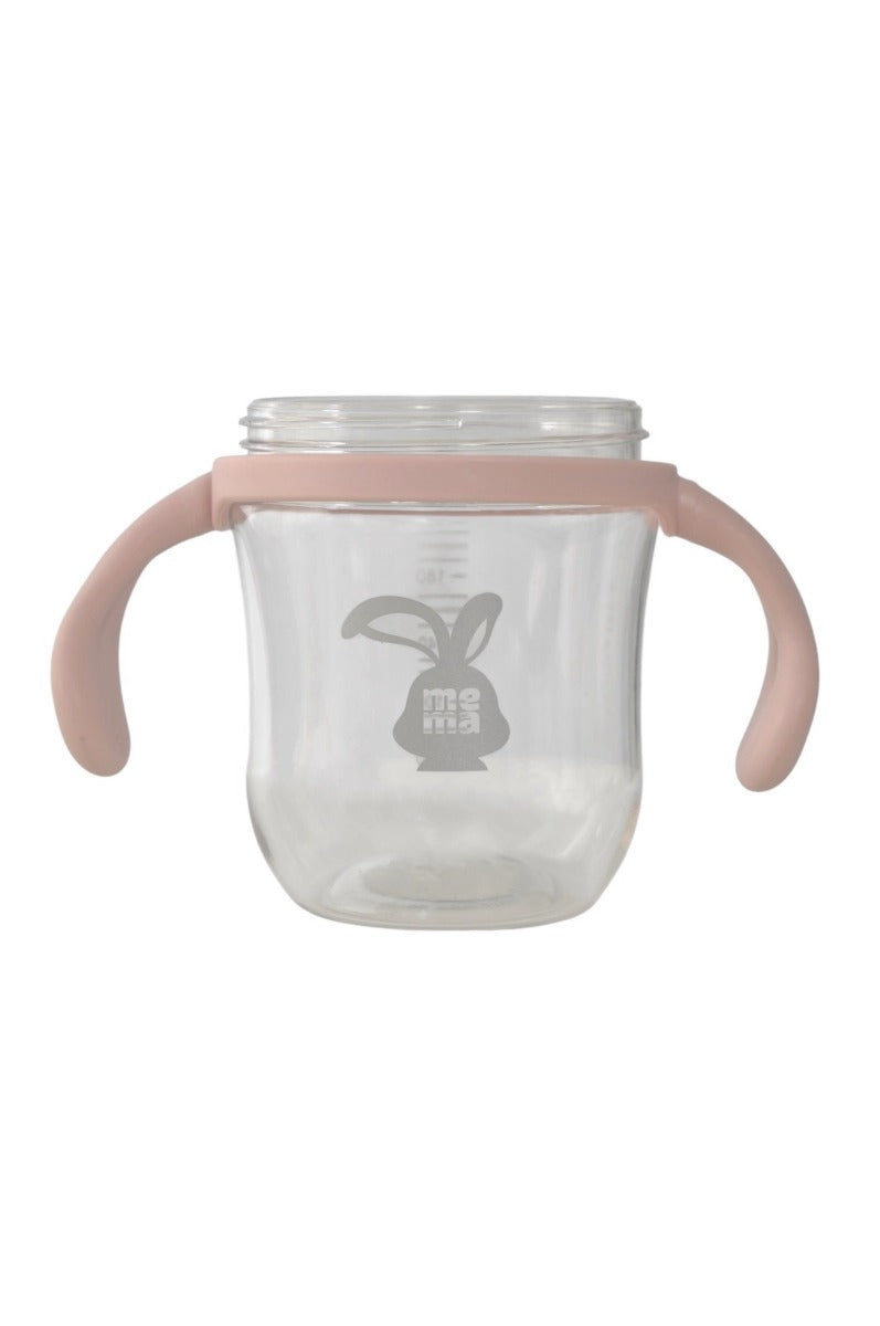 Mema pink sippy cup