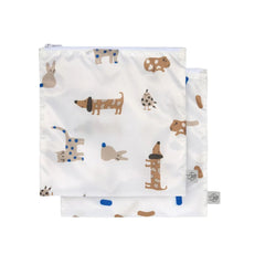 Lassig Snack Bag 2 pcs Little Mateys royal blue