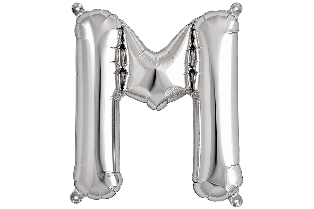 P50 LETTER M BALLOON 32X33"