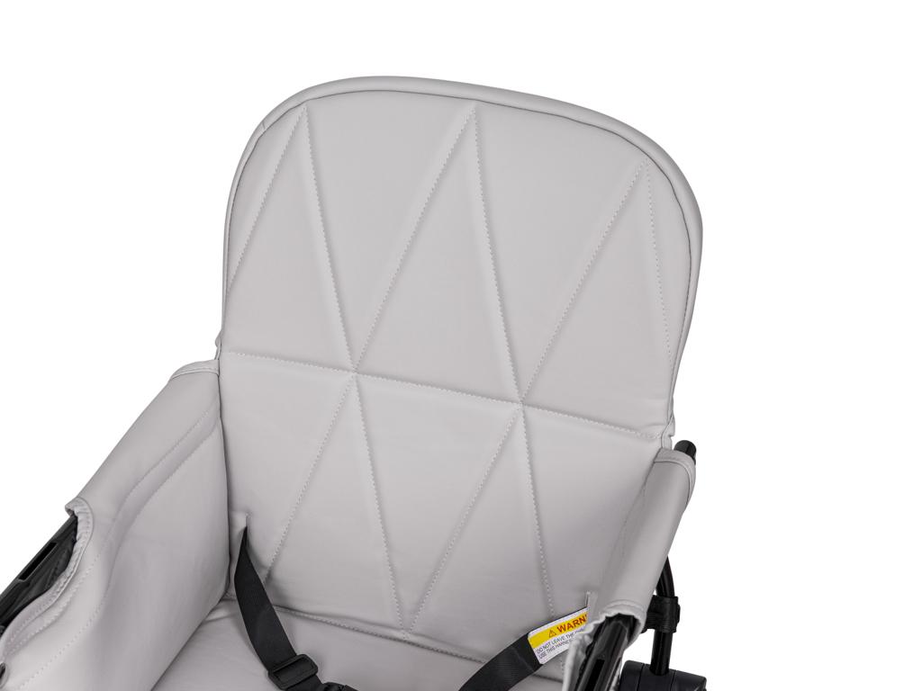 بيبي فيرن - كرسي خفيف قابل للطي - رمادي فاتح